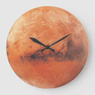 Reloj de pared de los Astronomía-amantes de Marte