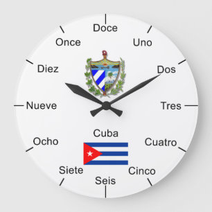 Reloj de pared de los cubanos