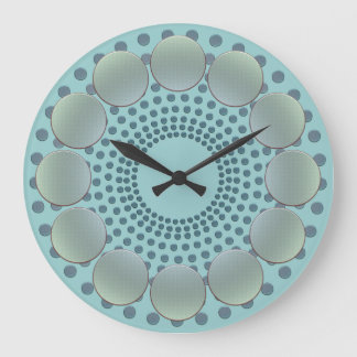 Reloj de pared de los lunares