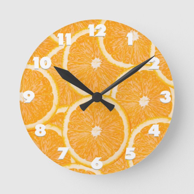 reloj de pared de los naranjas (Anverso)