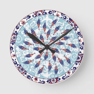Reloj de pared de los tulipanes del otomano