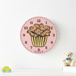 Reloj de pared de magdalena linda con nombre perso