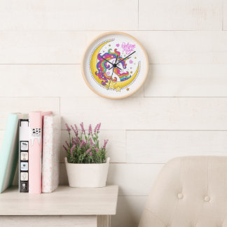 Reloj de pared de Magia de Unicornio