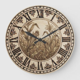 Reloj de pared de maizal