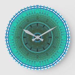 Reloj de pared de Mandala