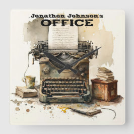 Reloj de pared de máquina de Personalizado persona