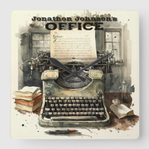 Reloj de pared de máquina de vinilo