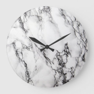 Reloj de pared de mármol