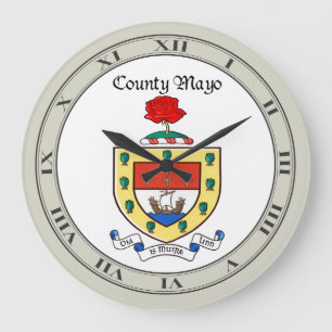 Reloj de pared de Mayo del condado