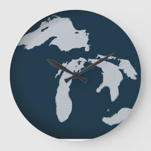Reloj de pared de Michigan