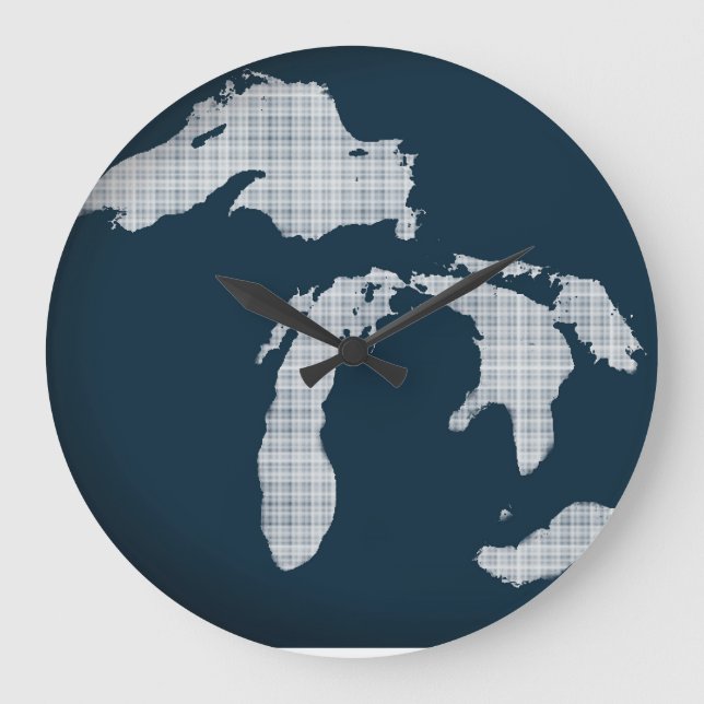 Reloj de pared de Michigan (Anverso)