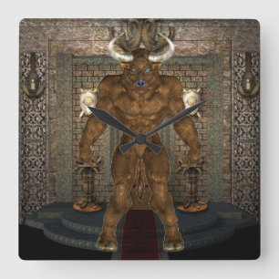 Reloj de pared de Minotaur