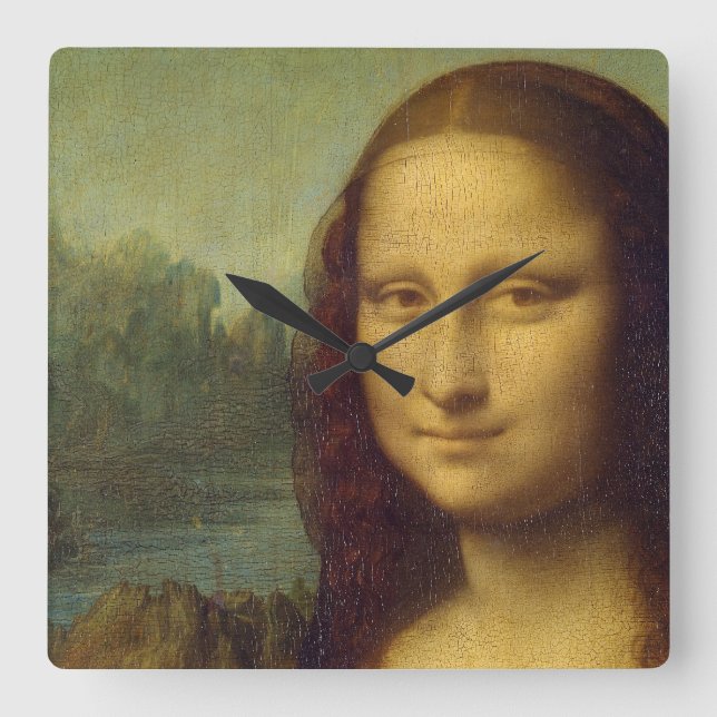 Reloj de pared de Mona Lisa (Anverso)