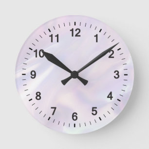 Reloj de pared de nácar