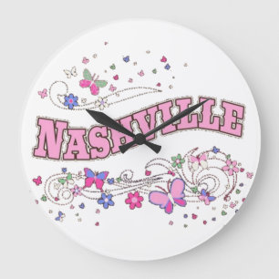 Reloj de pared de Nashville Tennesse