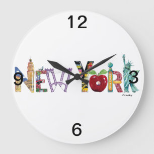 Reloj de pared de New York City