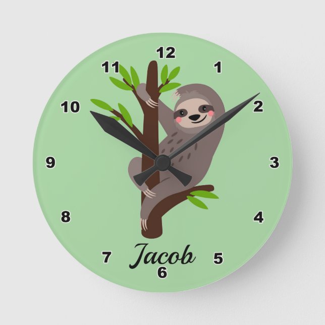 Reloj de pared de niño pequeño (Anverso)