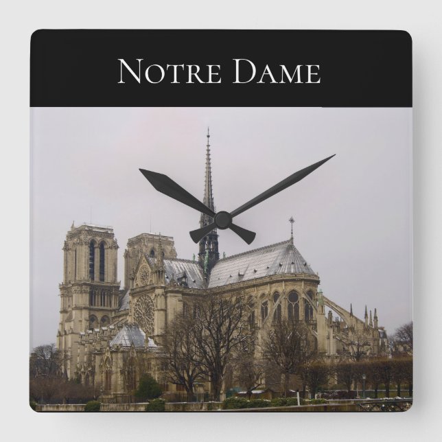 Reloj de pared de Notre Dame Square (Anverso)