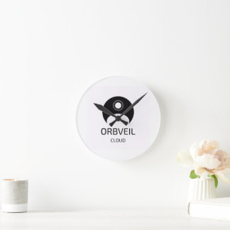 Reloj de pared de nube Orbveil