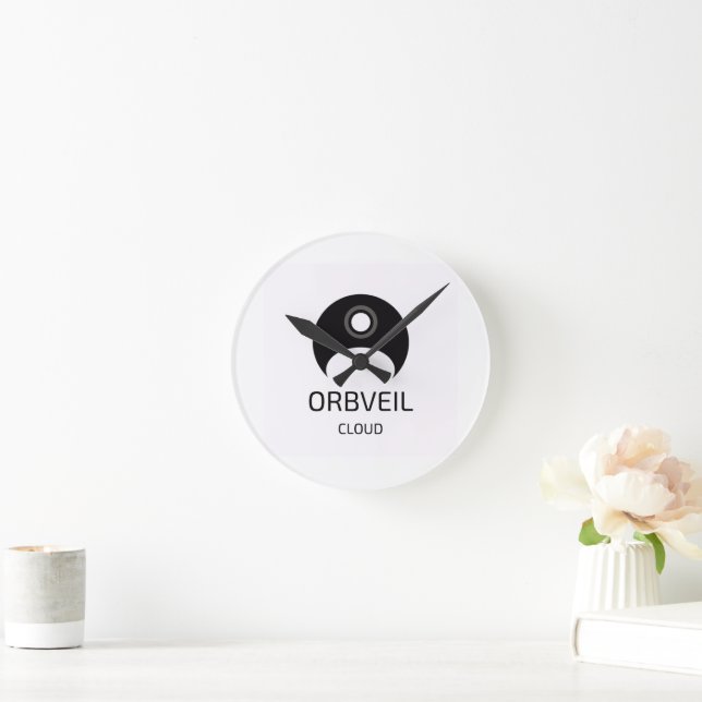 Reloj de pared de nube Orbveil (Hogar)