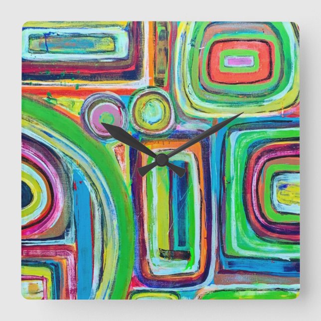 Reloj de pared de nueve semanas (Anverso)