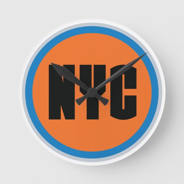 Reloj de pared de NYC (Anverso)