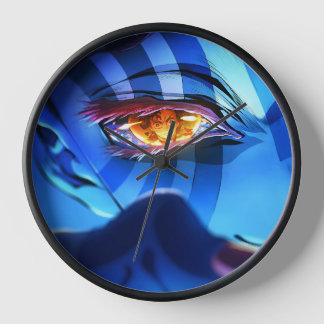 Reloj de pared de ojo de anime místico – Edición V