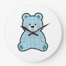 Reloj de pared de osito Teddy estético lindo 🤩