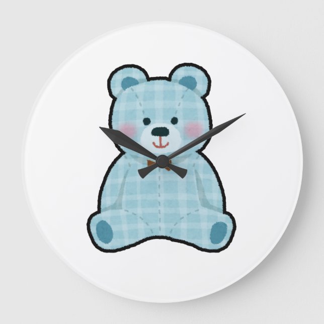 Reloj de pared de osito Teddy estético lindo 🤩 (Anverso)