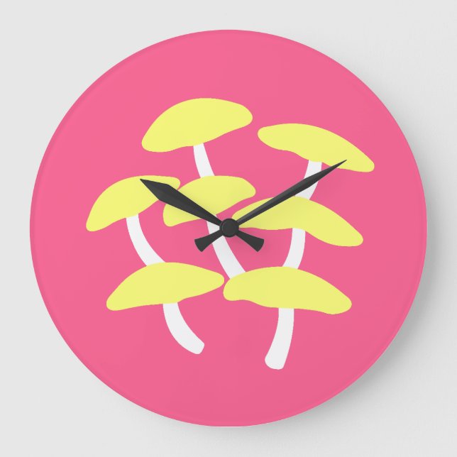 Reloj de pared de ostra dorada (Anverso)