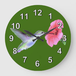 Reloj de pared de pájaros