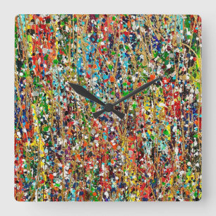 Reloj de pared de pasto
