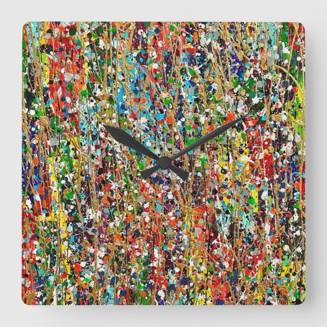 Reloj de pared de pasto (Anverso)