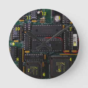 Reloj de pared de PCB muy Cool