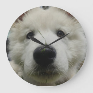 Reloj de pared de perro de pastor suizo - Perro de