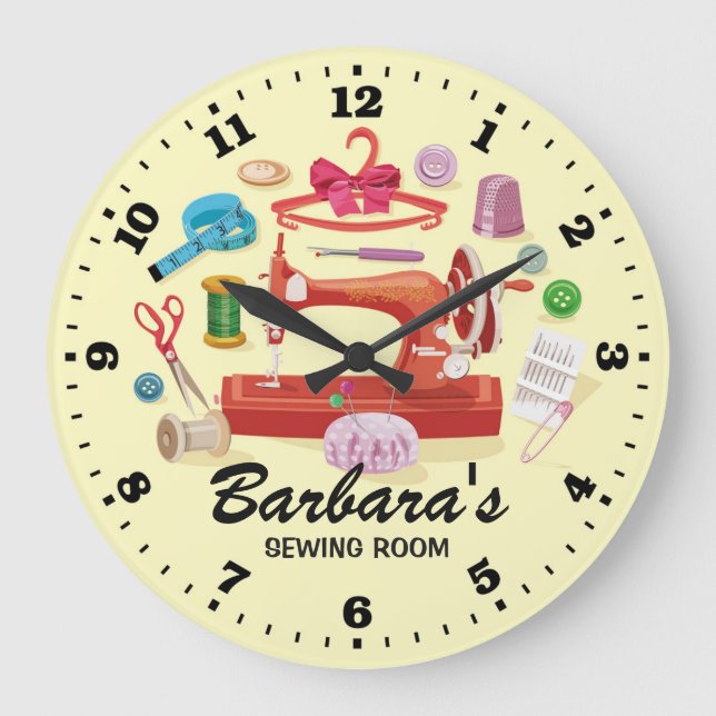Reloj de pared de Personalizable de la máquina de (Anverso)
