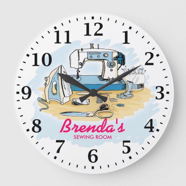 Reloj de pared de Personalizable de la máquina de (Anverso)