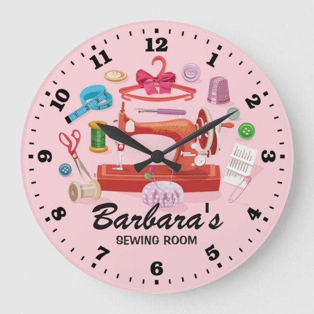 Reloj de pared de Personalizable de la máquina de (Anverso)