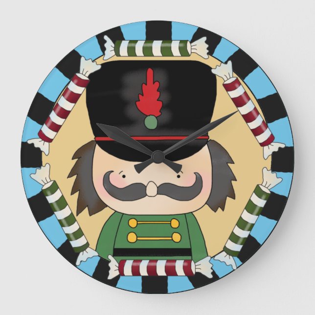 Reloj de pared de petino de vacaciones (Anverso)