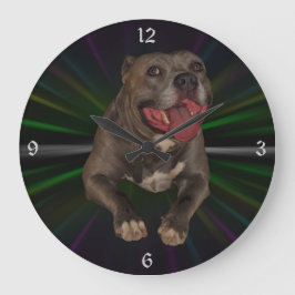 Reloj de pared de Pitbull