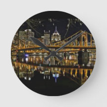 RELOJ DE PARED DE PITTSBURGH