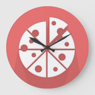 RELOJ DE PARED DE PIZZA