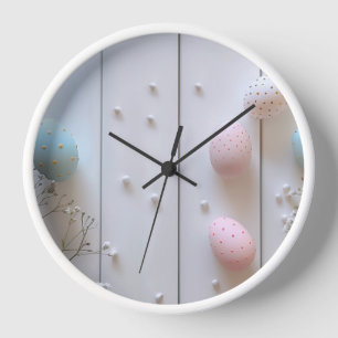 Reloj de pared de primavera