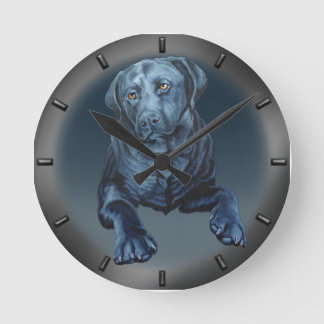 Reloj de pared de recuperación de Labrador de relo