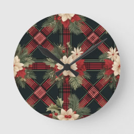 Reloj de pared de relleno de búfalo
