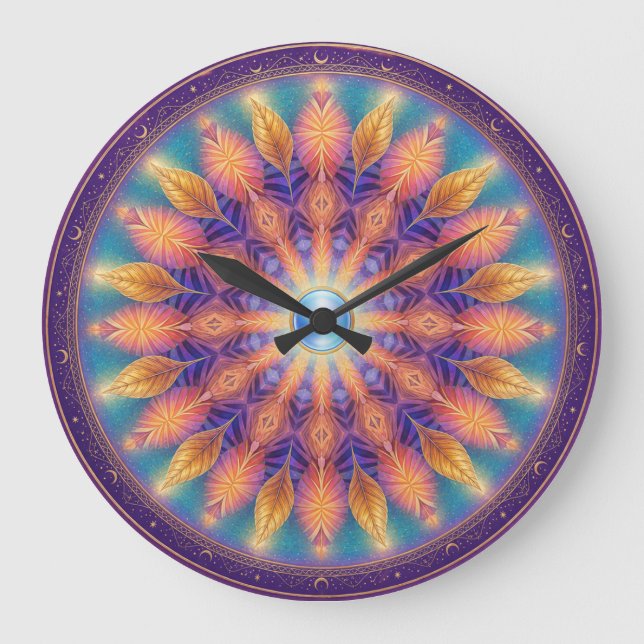 Reloj de pared de rueda ligera (Anverso)