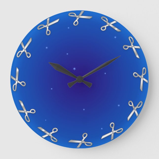 Reloj de pared de Snipstars (Anverso)