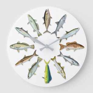 Reloj de pared de Sportfish