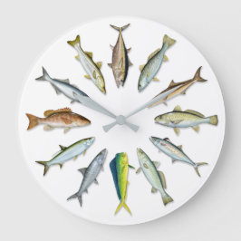 Reloj de pared de Sportfish
