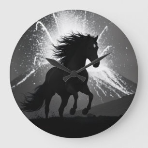Reloj de pared de Stallion